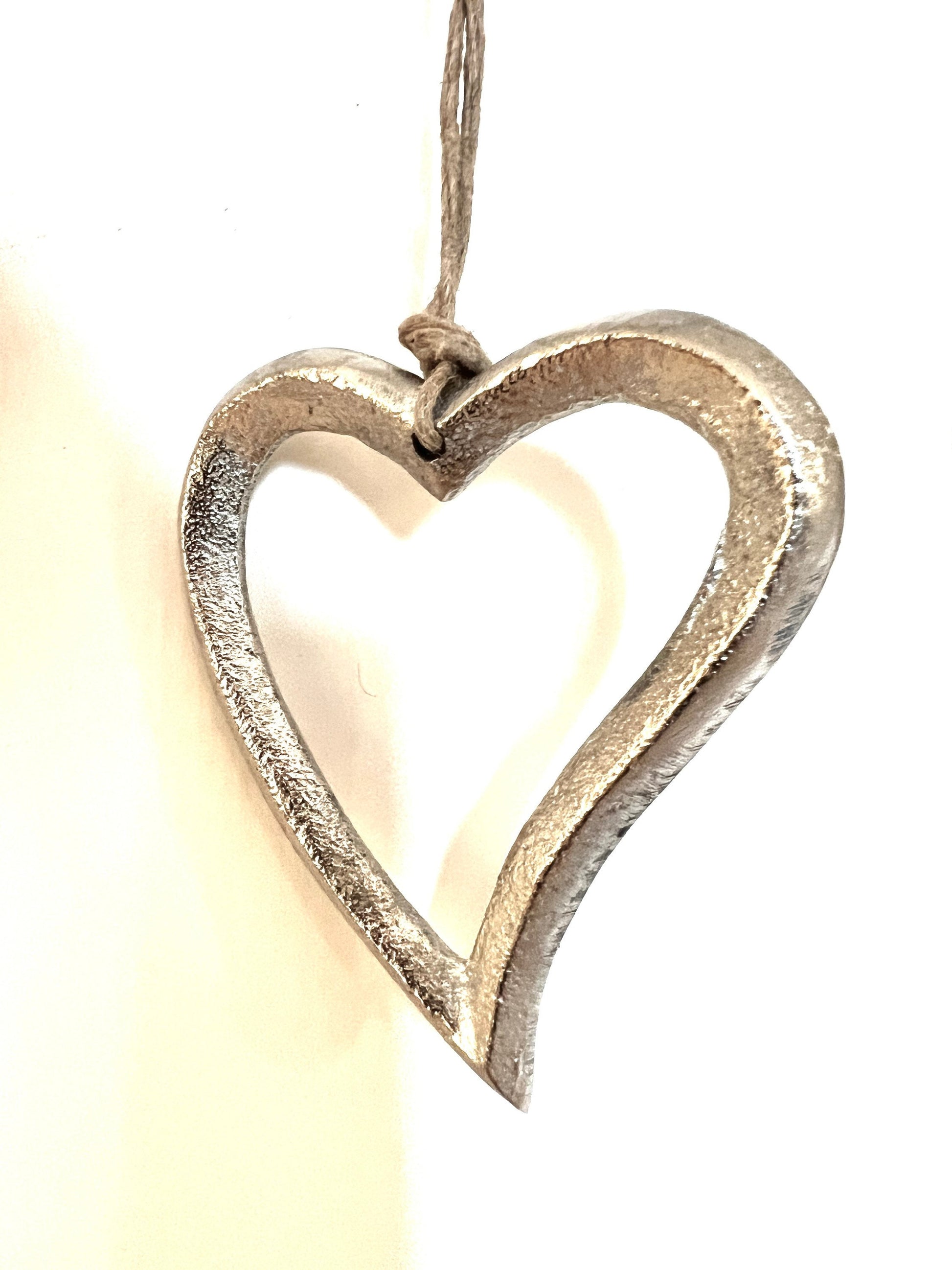 valentines gift, hand finished heart, wooden silver heart, Mother’s Day gift, gift for her, Easter decoration, handmade ornament, wooden heart decoration, silver heart decoration, nature lover gift, tree gift, gift for a loved one, gift for him,