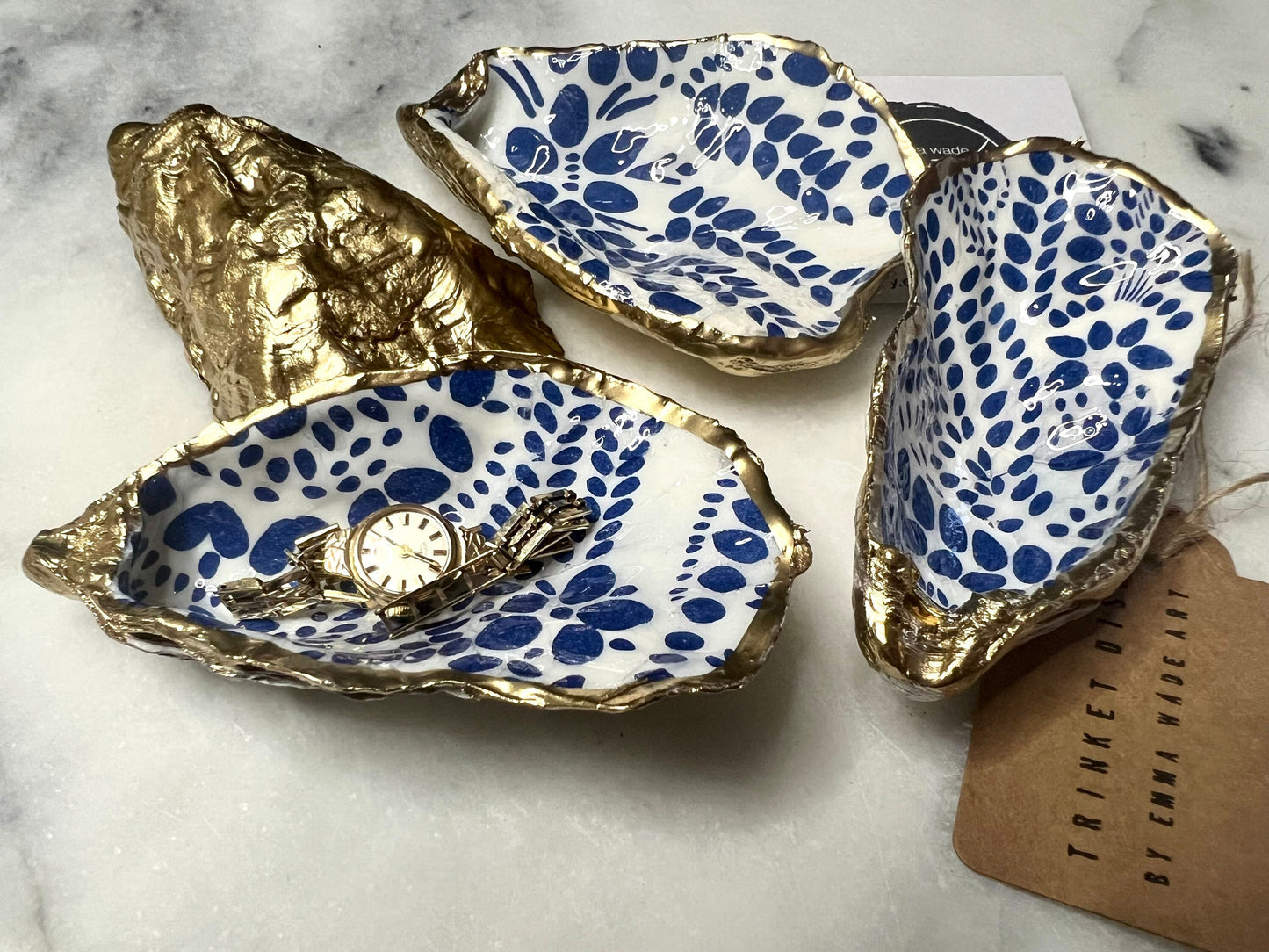Gift for her, Gift for him, Marimekko gift, decoupaged scallop shell, Ring holder, Shell Jewellery box, Trinket dish, jewellery shell dish, Anniversary gift, gift for mum, anniversary gift, Uk Coastal shell decor, Coastal ornament, EmmaWadeART