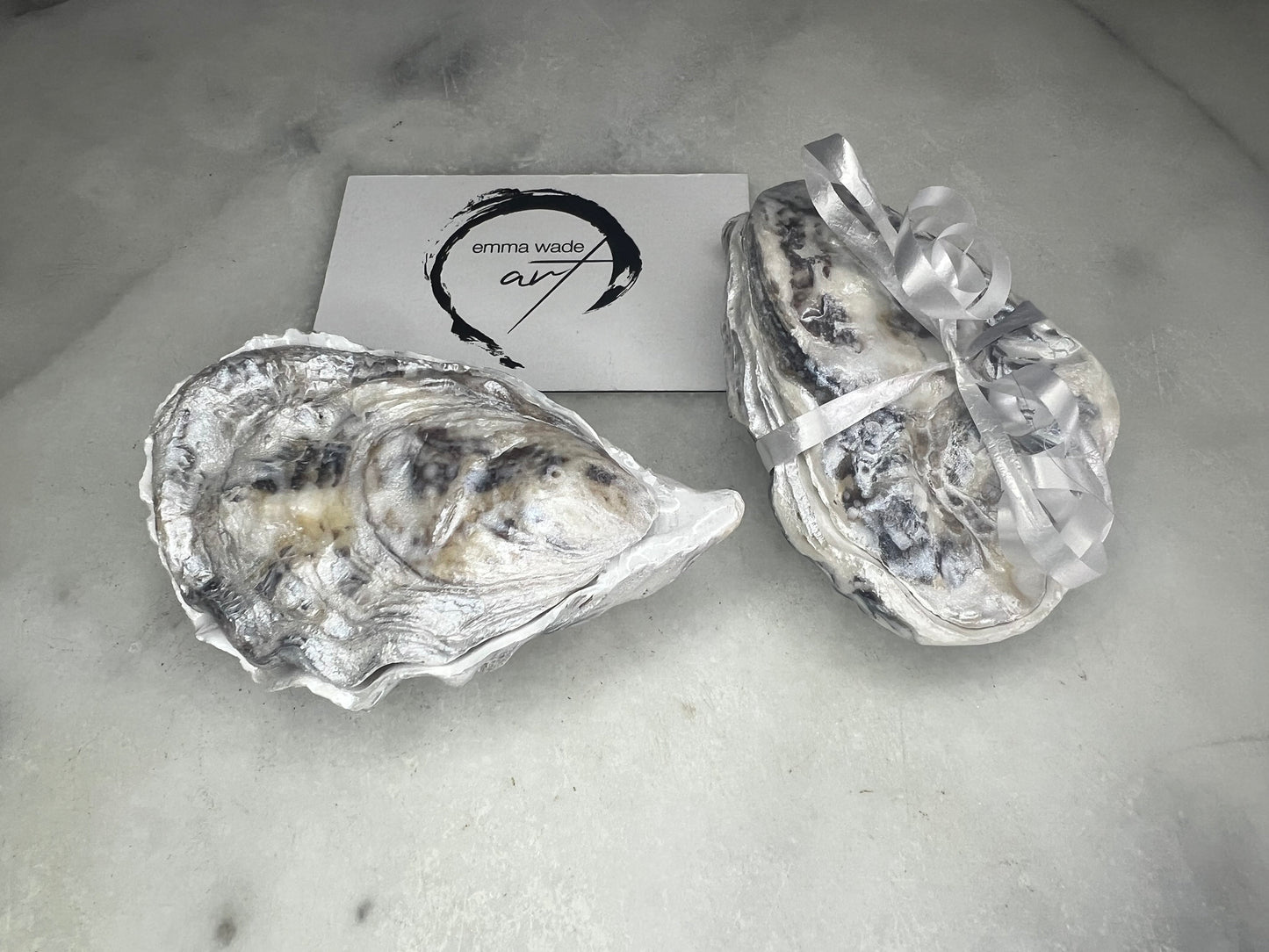 Pearl Finish Oyster Ring Box: Dorset Keepsake, Proposal Ring Holder