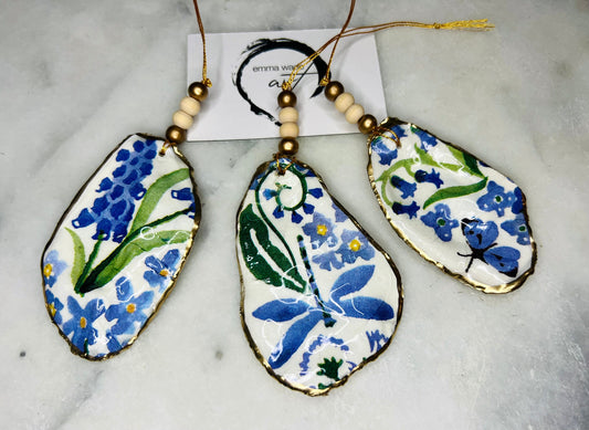 Gift for her, Gift for him, Blue Spring hanging ornament, easter ornaments, Easter decoration, Emma Bridgewater Spring, Emma Bridgewater Gift, Anniversary gift, gardeners gift, nature lovers gift, Coastal decor, gift for mum, house warming gift