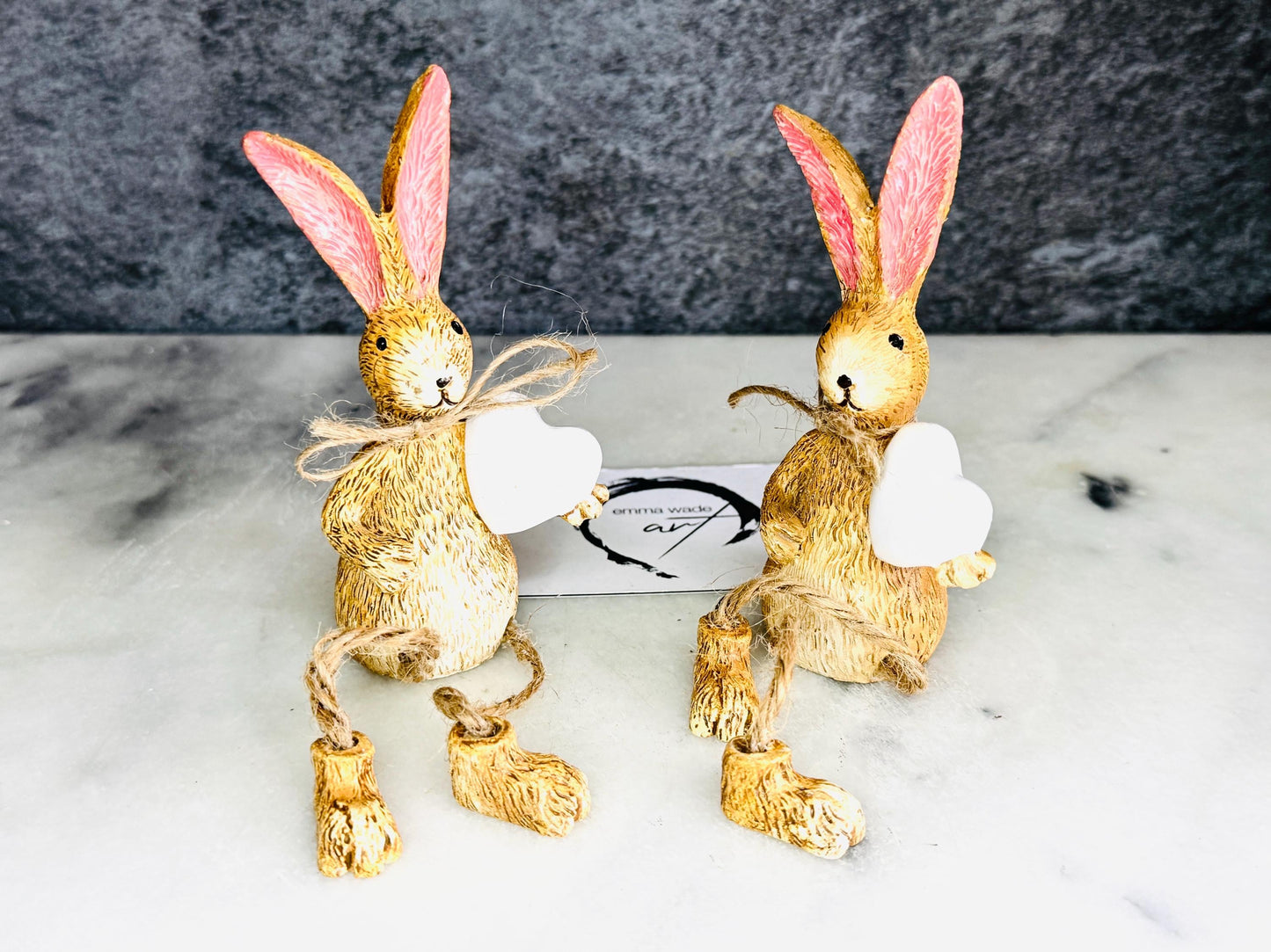 easter Bunny, easter Decor, easter present, gift for her, gift for him, nature lovers gift, rabbit lover gift, babies first easter, nursery decor, rabbit ornament, animal lover gift, mothers day gift, animal lover gift, Bunny gift, EmmaWadeART