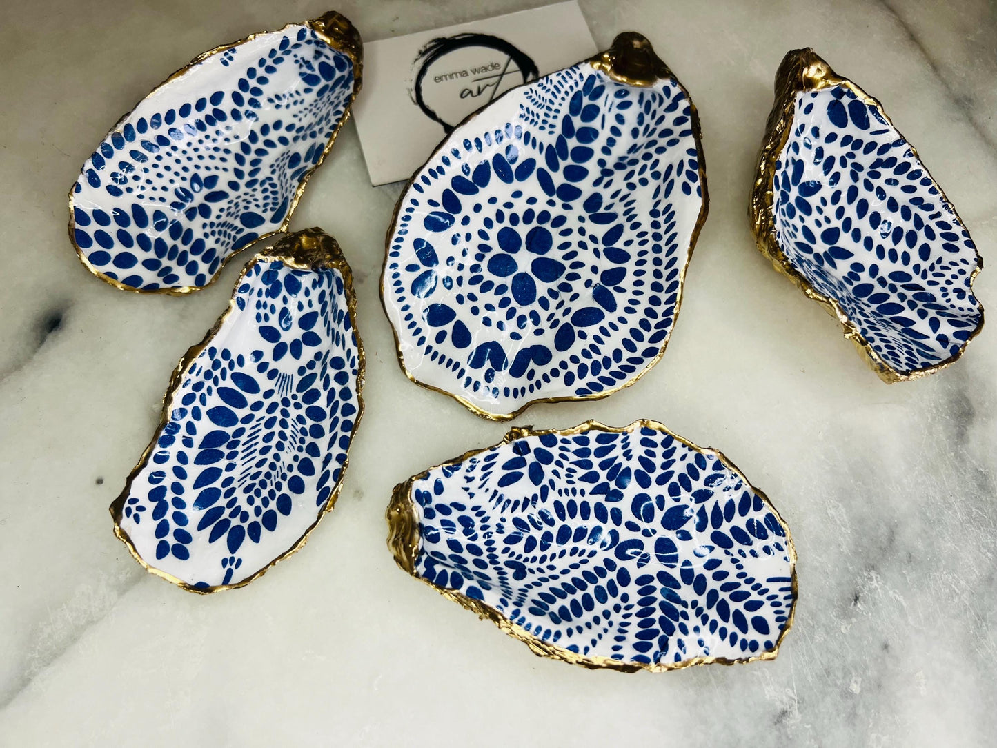 Blue White Floral Scandinavian Salt Dishes, Finnish serving dish, Seashell salt dish, shell salt, oyster salt tray, salt and pepper shell, salt and pepper shell box, oyster shell salt and pepper, sea shell salt, oyster shell salt, seashell salt holder, oyster shell sugar dish, oyster salt, cow salt pot, oyster salt dish, oyster pinch bowl, salt crystal bowl, shell salt dish, oyster salt cellar, oyster salt and pepper holders, salt and pepper dish set, Host Gift, Dining Decor, Blue Spice pots